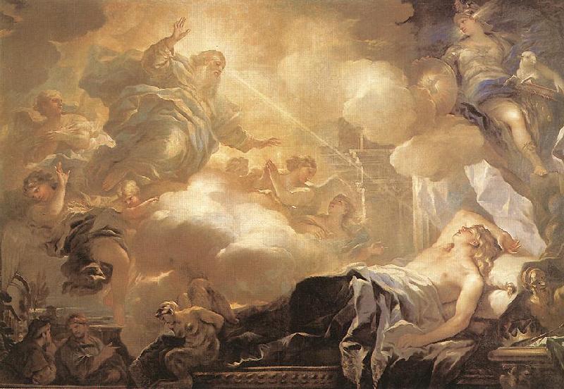 GILLOT, Claude Dream of Solomon dh Germany oil painting art